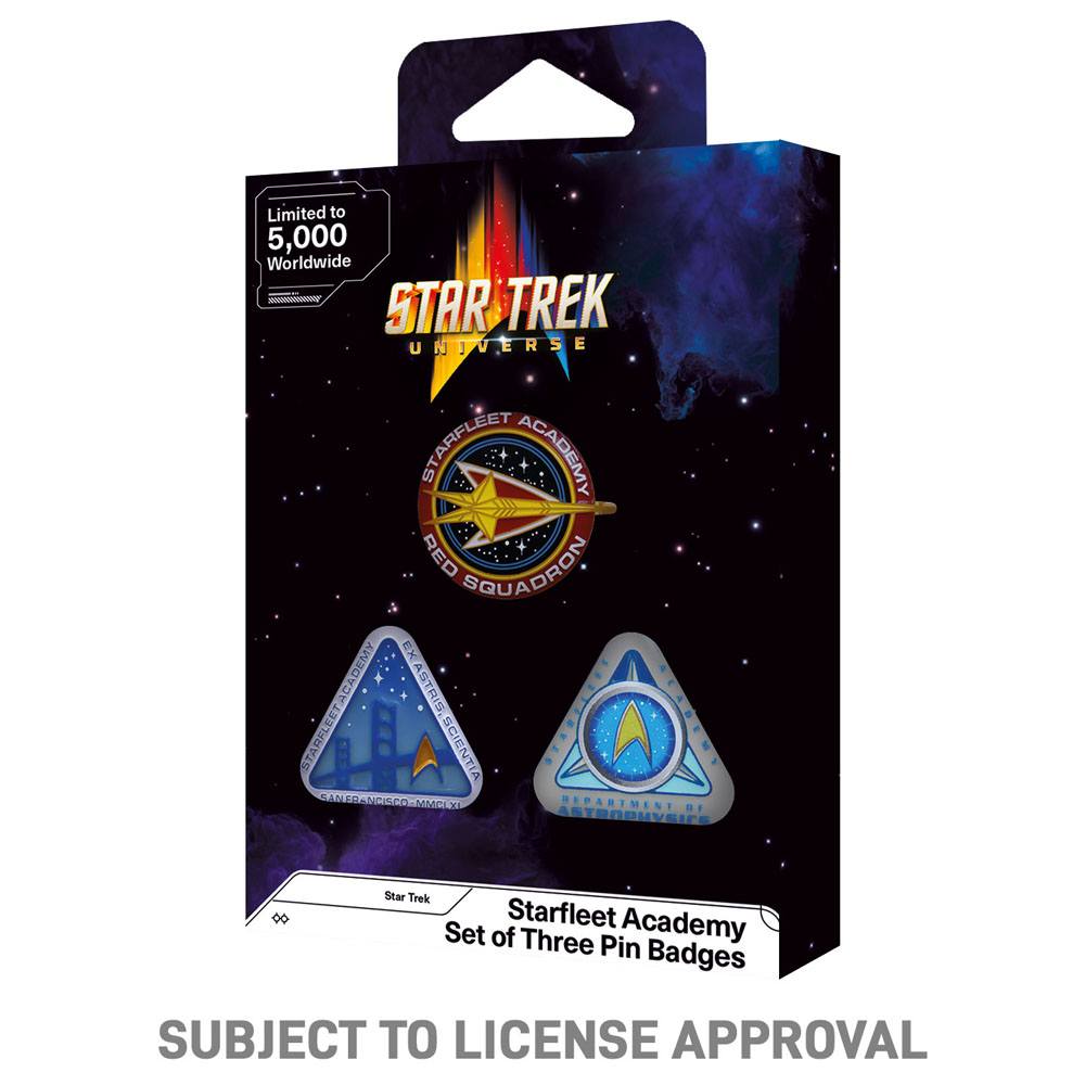 Star Trek - Pin Badge Set Starfleet Academy Limited Edition - darkling.be