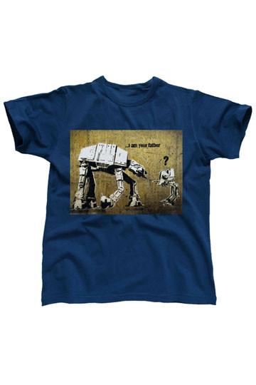 Star Wars - Banksy At-At Father - darkling.be
