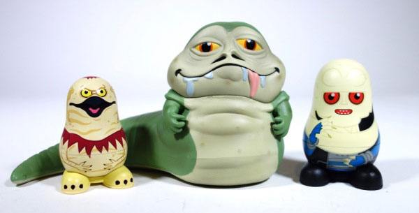 Star Wars - Chubby Figures 3-Pack Jabba's Palace 9 cm - darkling.be
