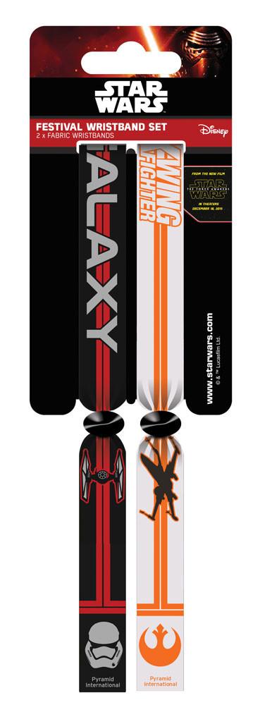 Star Wars - Episode VII Festival Wristband 2-Pack First Order vs. Resistance - darkling.be