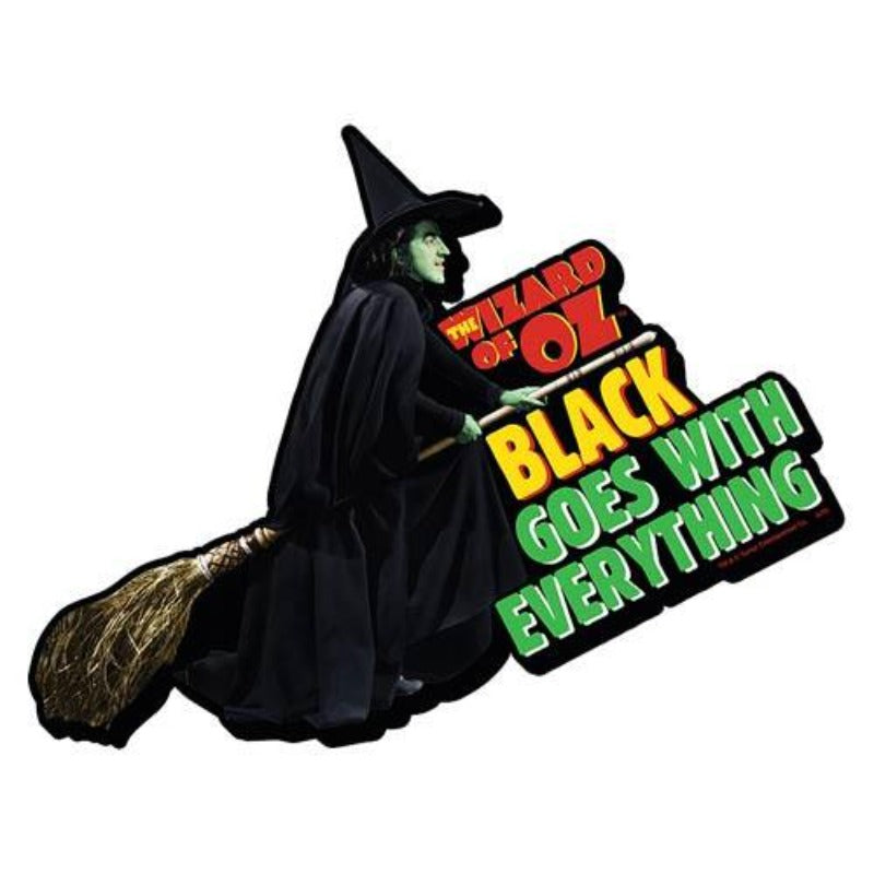 The Wizard Of Oz Black Funky Chunky Magnet - darkling.be